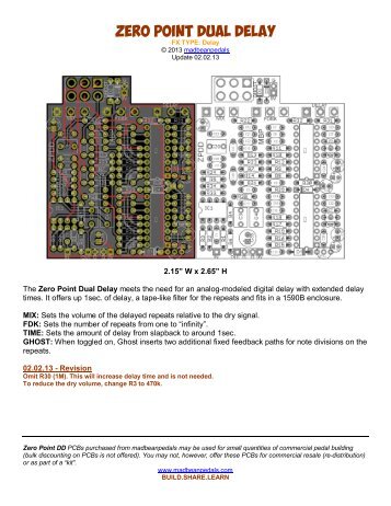 Zero Point DD - Madbean Pedals