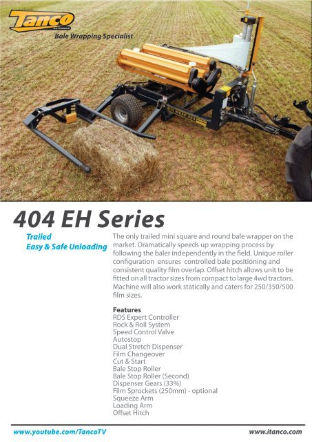 Download 404 EH Brochure - Tanco Autowrap