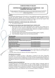 convocatoria nÂº 004-2010 contrataciÃ³n administrativa de servicios