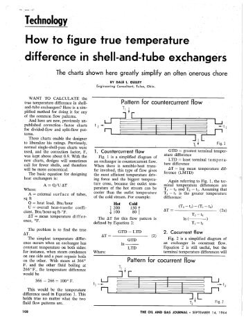 How to Figure True Temperature Difference in Shell-and-Tube ...