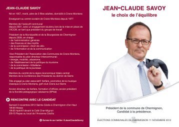 jean-claude savoy - Parti Blanc