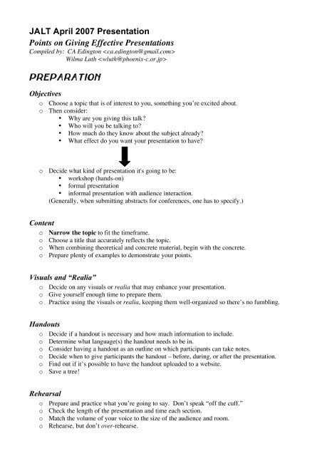 effective presentation skills robert dilts pdf