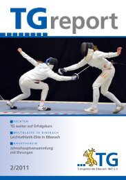 TG-Report 2 / 2011 als pdf-Datei - TG Biberach