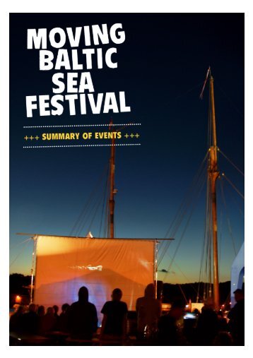 summary of events (pdf) - Moving Baltic Sea