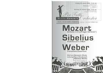 Untitled - per tutti Orchester - Albert-Ludwigs-UniversitÃ¤t Freiburg