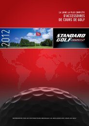 d'accessoiRes de couRs de goLF - Standard Golf Company