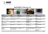 MASTERSEAL Reference List - TunnelTalk.com