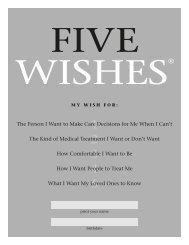 Five Wishes - English - Ochsner Academics