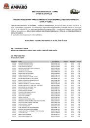 Resultados parciais das provas de redaÃ§Ã£o e tÃ­tulos - Prefeitura ...