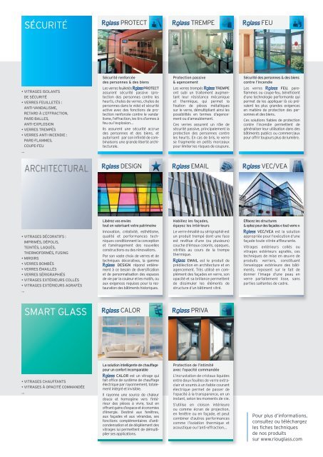 Brochure institutionnelle - RIOU Glass