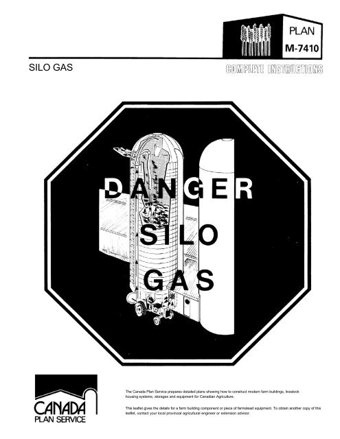 Silo Gas Leaflet (Metric and Imperial) - Canada Plan Service ...
