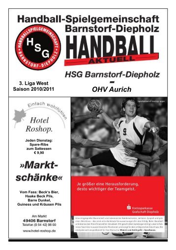 OHV Aurich - HSG Barnstorf-Diepholz