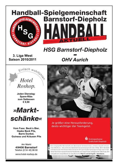 OHV Aurich - HSG Barnstorf-Diepholz