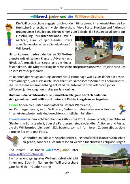 Pfarrbrief Weihnachten 1994 - Start - Katholisch in Steinfurt