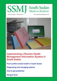 Download Edition as PDF - South Sudan Medical Journal