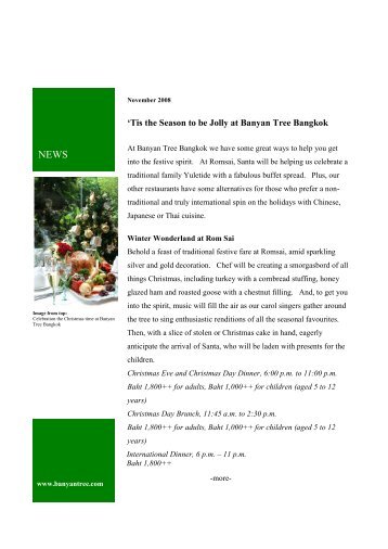 Banyan Tree Christmas.pdf - Where to Eat in Bangkok