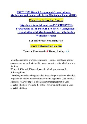 organizational enthusiasm together with command during typically the work place essay organizational inspiration and also command on your business office essay