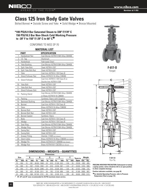 Bronze & Iron Valves - rymca.com