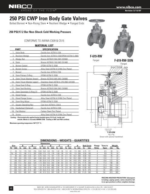 Bronze & Iron Valves - rymca.com