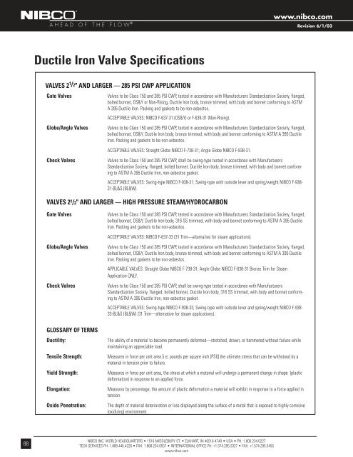 Bronze & Iron Valves - rymca.com