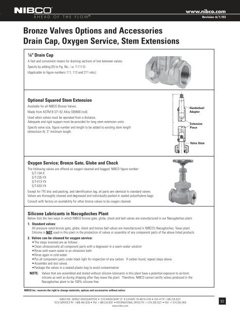 Bronze & Iron Valves - rymca.com