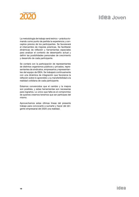 Documento 2011 El Dirigente Empresarial del 2020 - IDEA