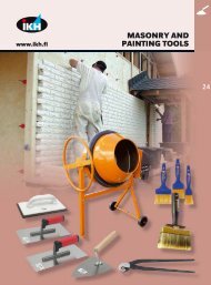 24. masonry and painting tools
