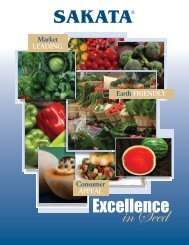 Excellence - Sakata Vegetables