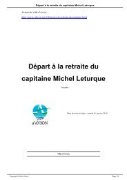 DÃ©part Ã  la retraite du capitaine Michel Leturque - Avion