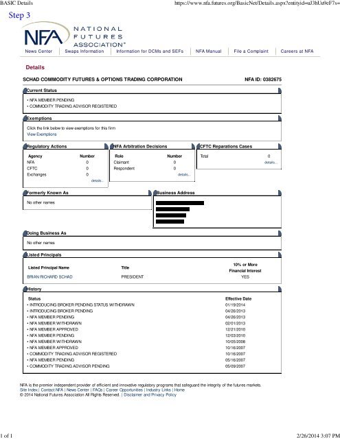 AG Commodities & Precious Metals Due Diligence Report