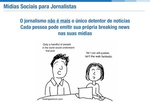 Workshop de Mídias Socias para Jornalistas