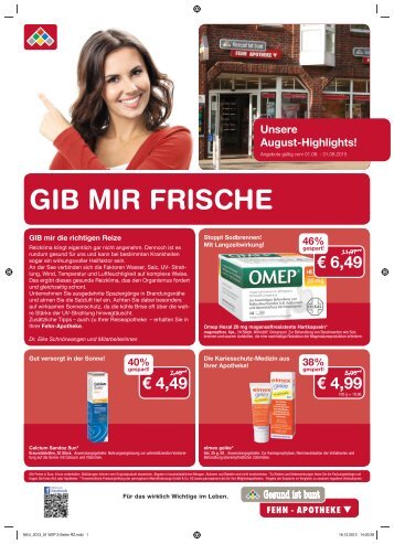 GIB MIR FRISCHE