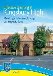 Kingsbury High