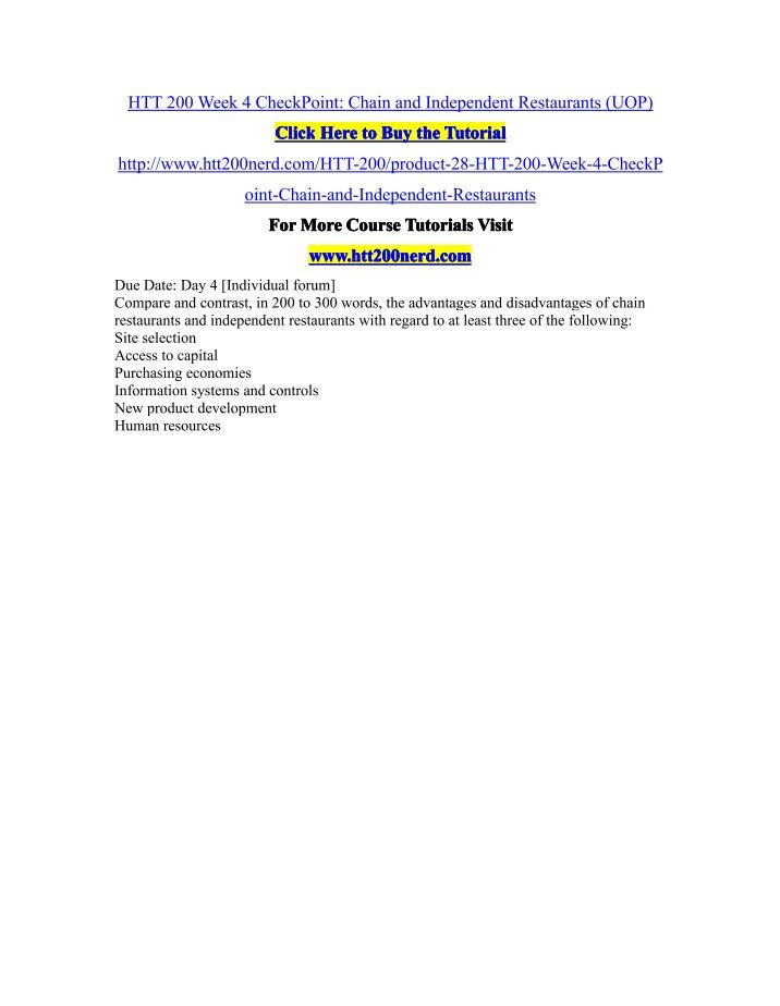 disadvantages of chain restaurant site selection disadvantages of chain restaurant site selection