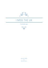 I MISS THE UK by Michioflavia
