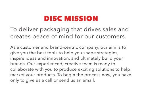 DISC Tailored Booklet