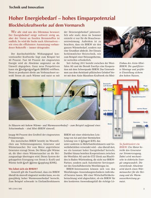 Hoher Energiebedarf - Berndt-Enersys