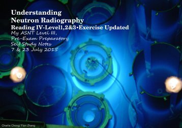 Understanding Neutron Radiography