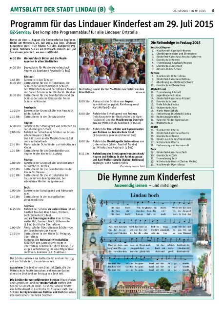 25.07.2015 Lindauer Bürgerzeitung