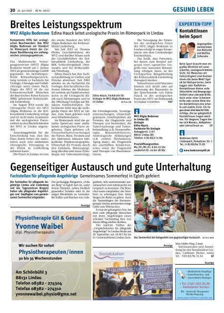 25.07.2015 Lindauer Bürgerzeitung