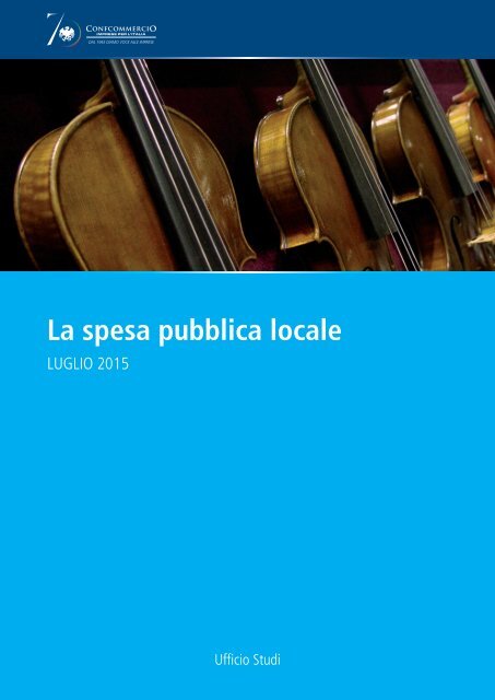 La spesa pubblica locale