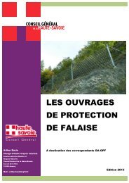 Livret de formation - Ouvrages de protection de falaise