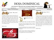 HOJA DOMINICAL