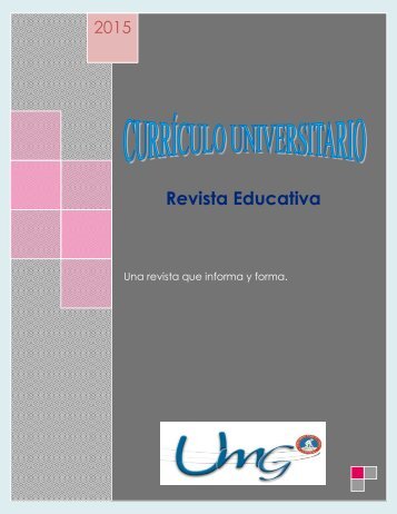 Revista Educativa Currículo Universitario