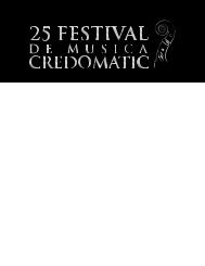 25 Festival de Mucia Credomatic 1