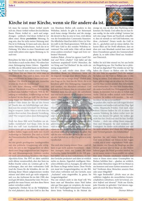 evangelischer gemeindebote 3/2015