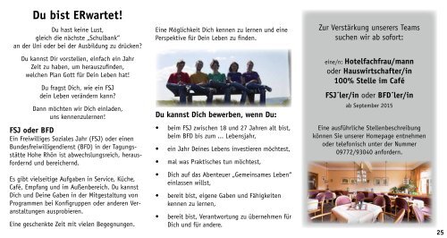 Rhönbrief Juli 2015