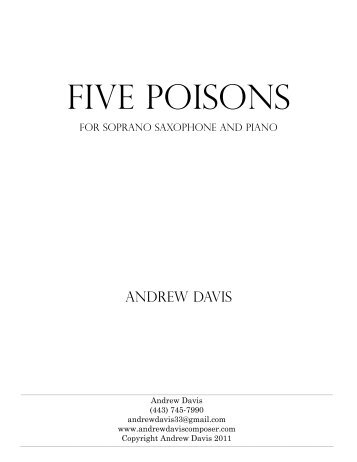 Five Poisons