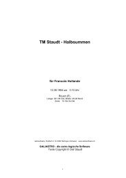 TM Staudt - Halbsummen