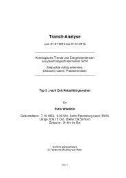 Transit-Analyse